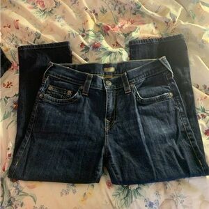 True Religion Dark Indigo Women's Straight Leg Jeans
